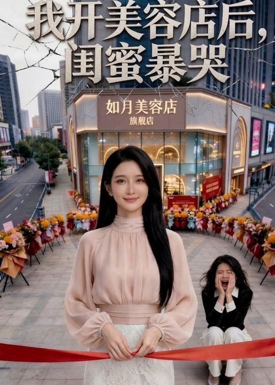 我开美容店后，闺蜜暴哭