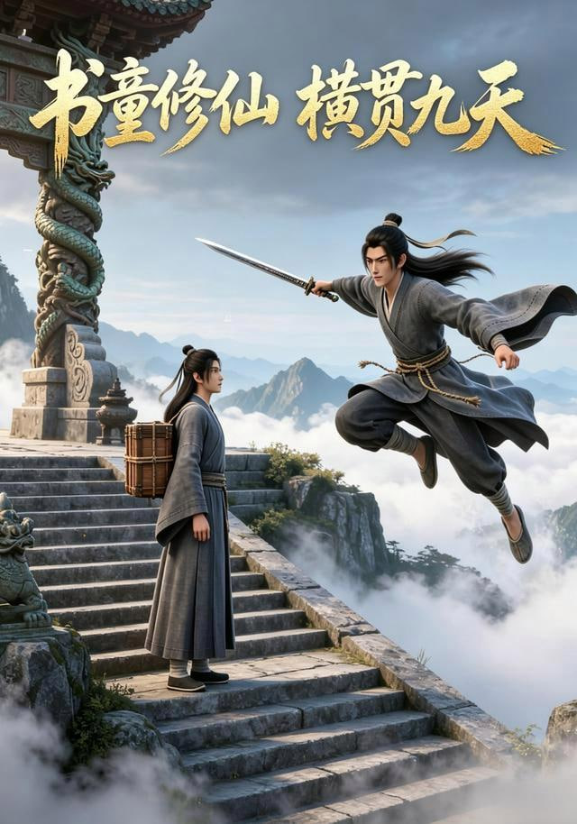 书童修仙，横贯九天