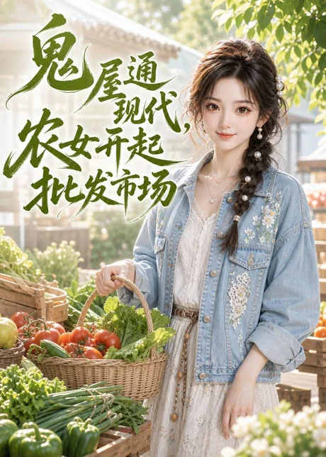 鬼屋通现代，农女开起批发市场