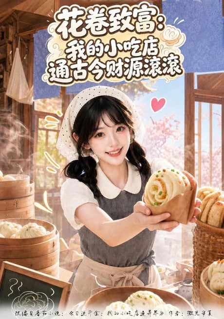 花卷致富：我的小吃店通古今财源滚滚