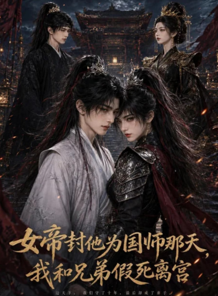 女帝封他为国师那天，我和兄弟假死离宫