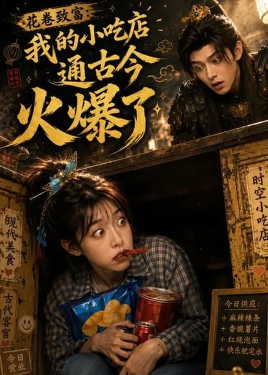 花卷致富：我的小吃店通古今火爆了